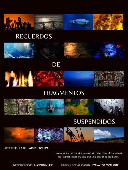 Recuerdos de fragmentos suspendidos afişi