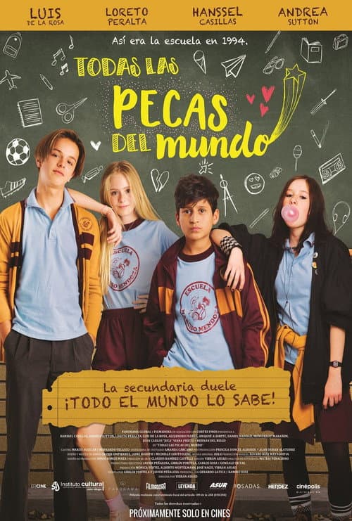 Todas las pecas del mundo afişi