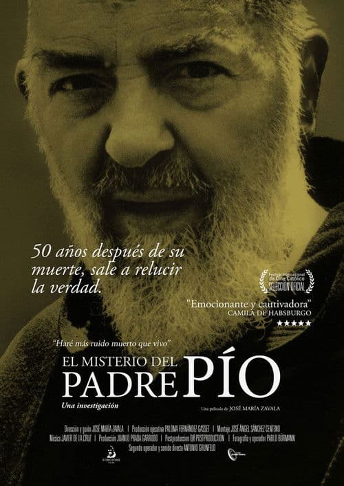 El Misterio del Padre Pío afişi