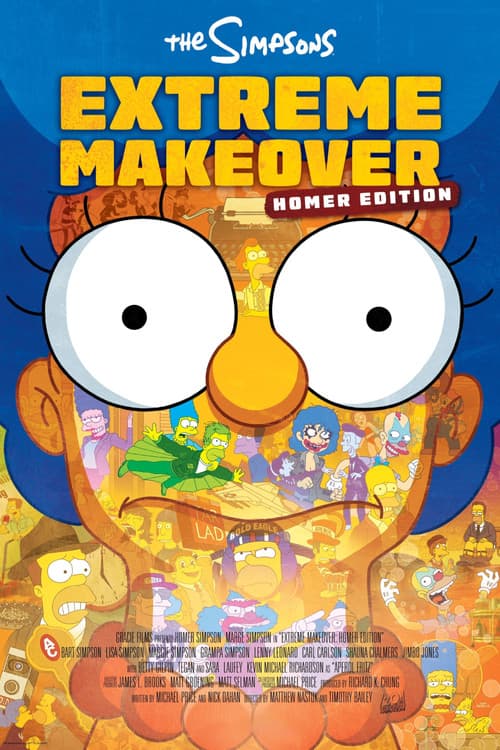 The Simpsons Extreme Makeover Homer Edition afişi