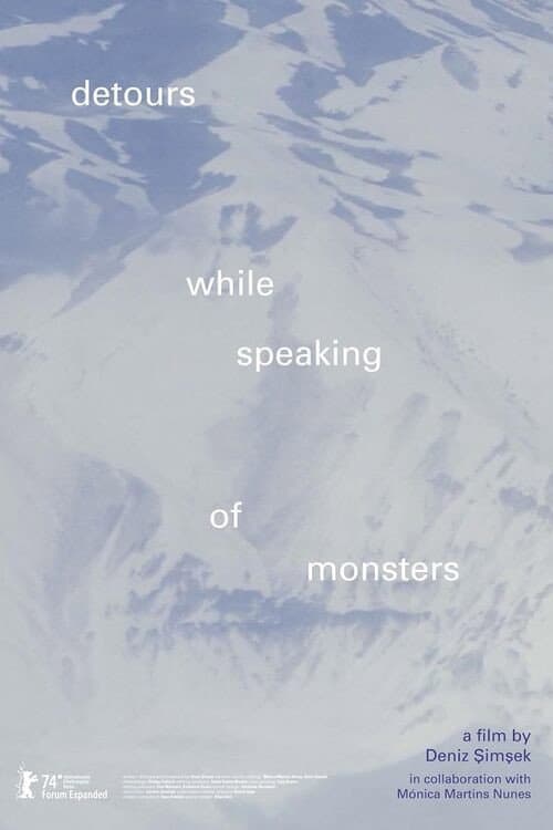 detours while speaking of monsters afişi