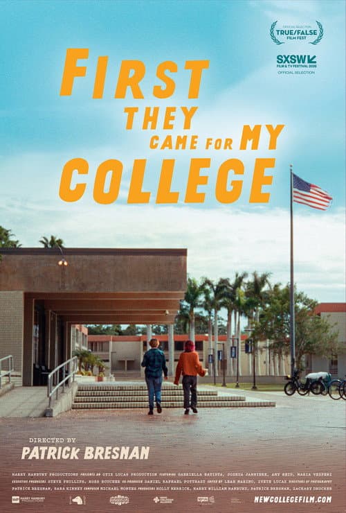 First They Came for My College afişi