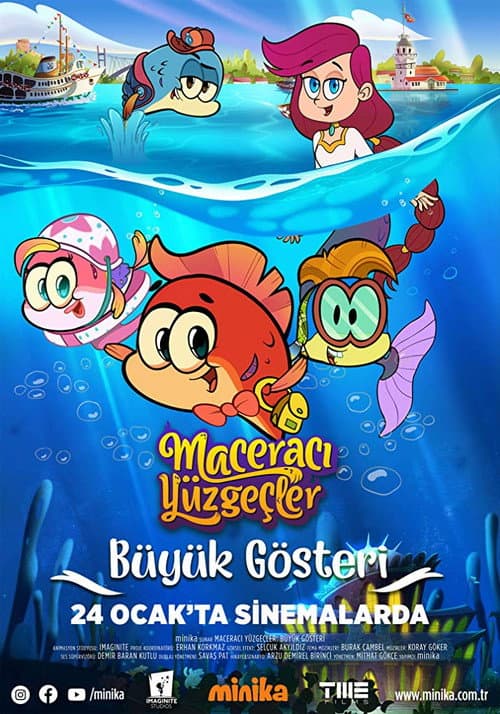 Maceracı Yüzgeçler: Büyük Gösteri afişi