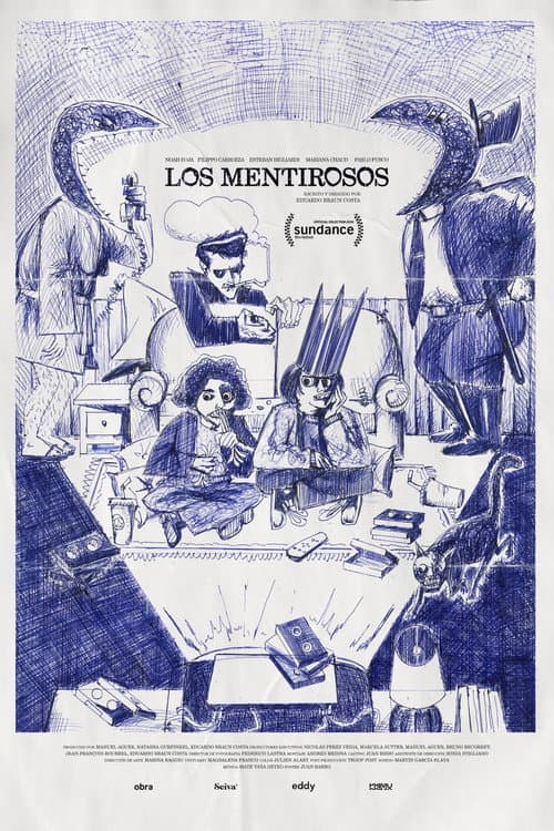 Los Mentirosos afişi