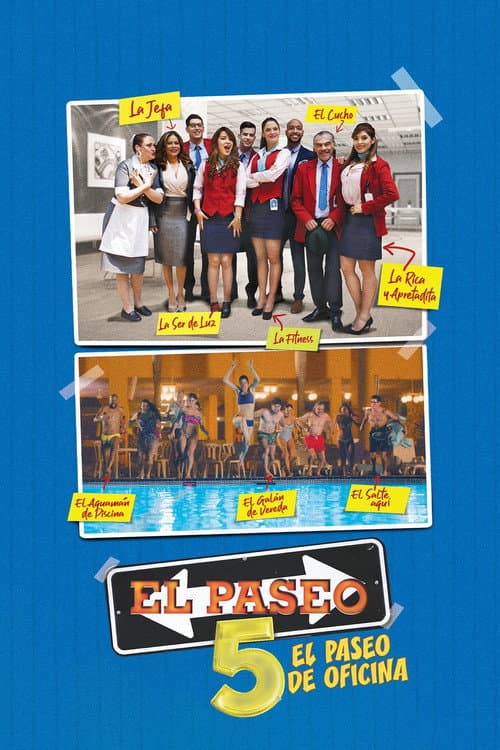 El paseo 5 afişi