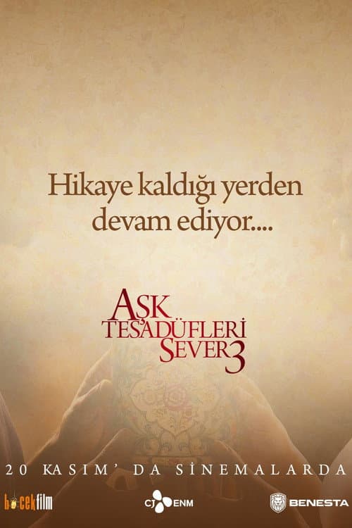 Aşk Tesadüfleri Sever 3 afişi
