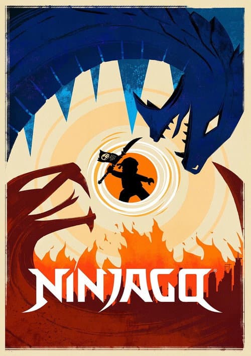 Ninjago: Spinjitzu'nun Ustaları afişi