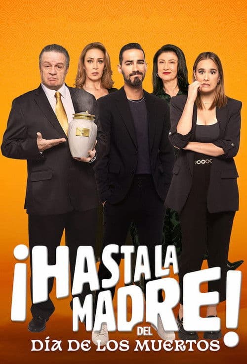¡Hasta la madre! del Día de los muertos afişi