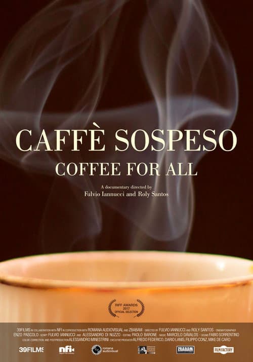 Caffè sospeso afişi