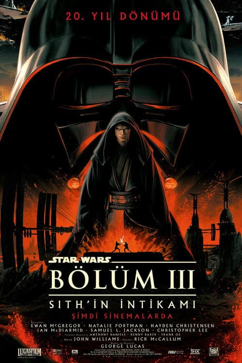 Yıldız Savaşları: Bölüm III - Sith'in İntikamı afişi