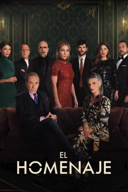 El homenaje afişi