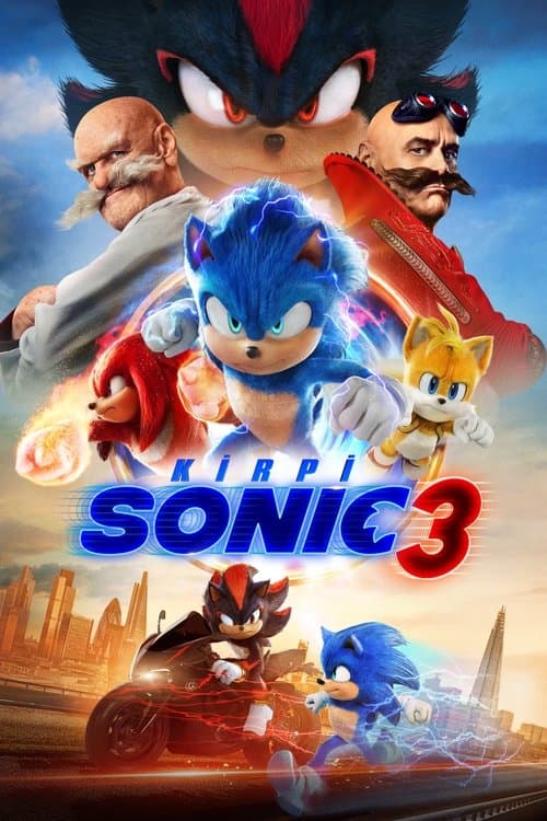 Kirpi Sonic 3 afişi