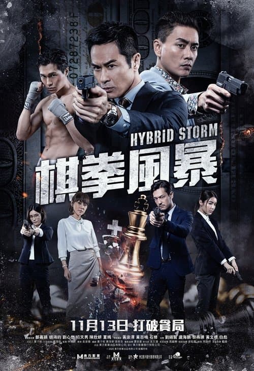 棋拳風暴 afişi