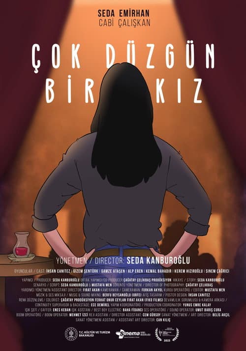 Çok Düzgün Bir Kız afişi