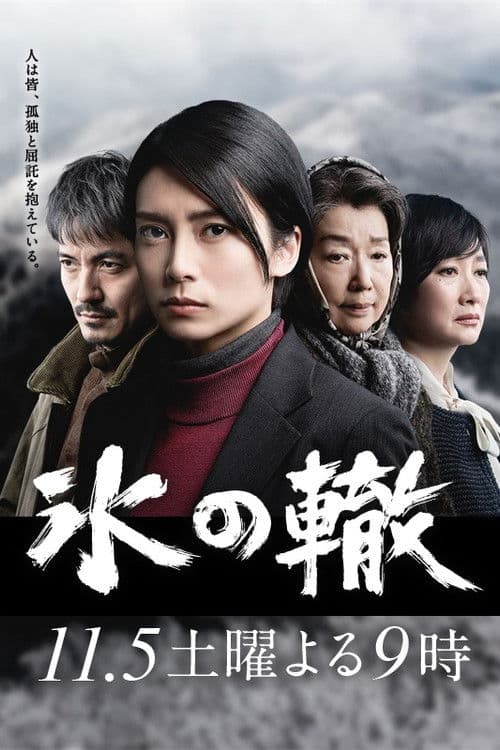 氷の轍 afişi