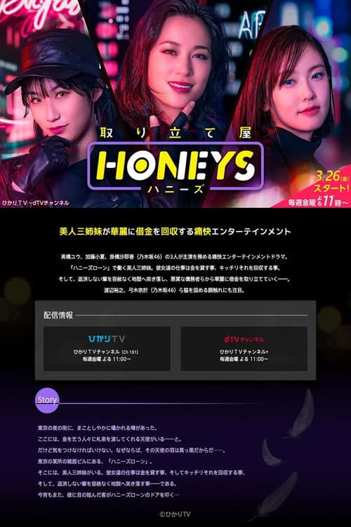 取り立て屋ハニーズ afişi