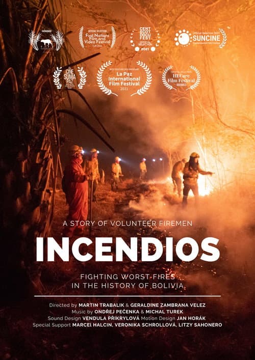 Incendios afişi