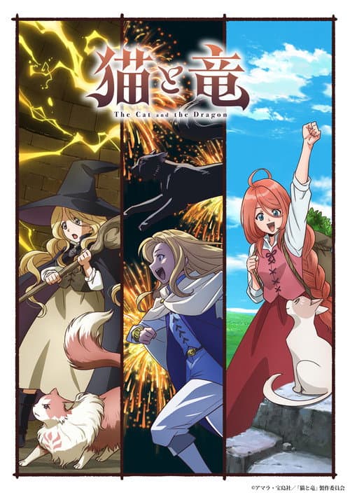 猫と竜 afişi