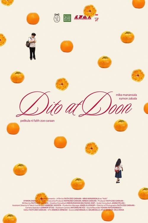 Dito at Doon afişi