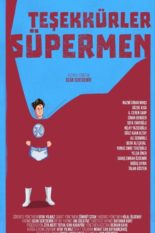 Teşekkürler Süpermen afişi