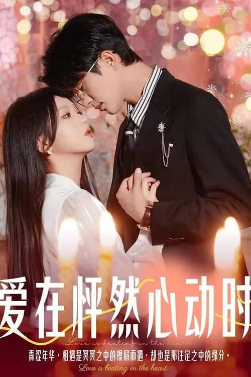 爱在怦然心动时 afişi