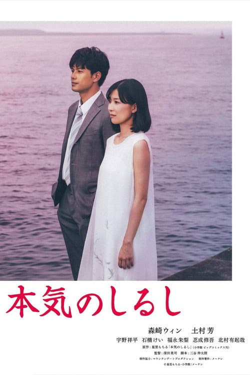 本気のしるし afişi