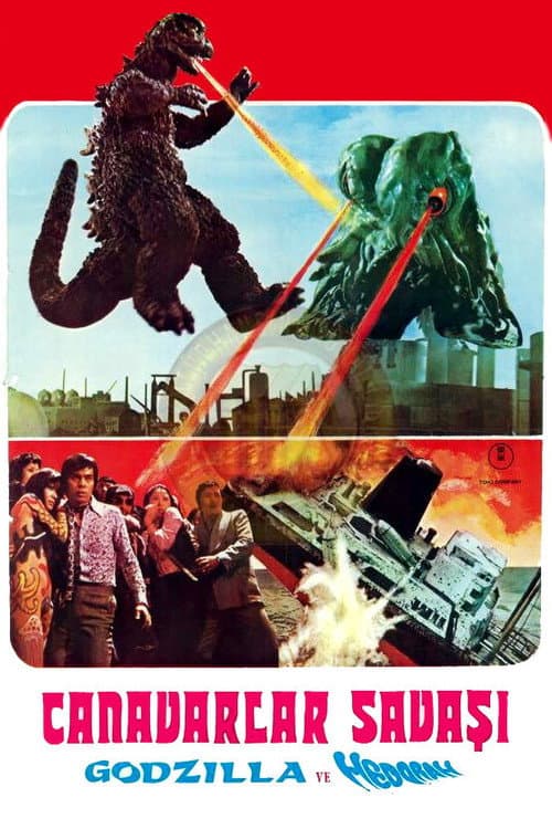 Gojira Hedorah'a karşı afişi