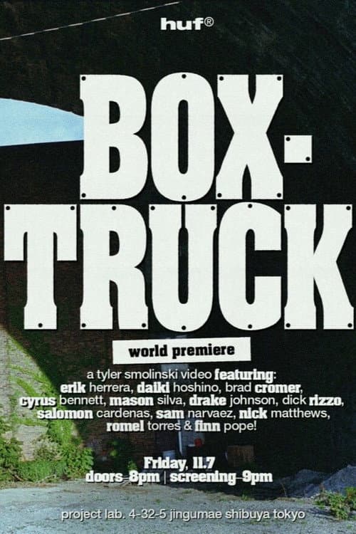 Box-Truck afişi