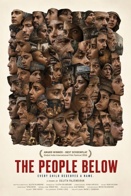 The People Below afişi
