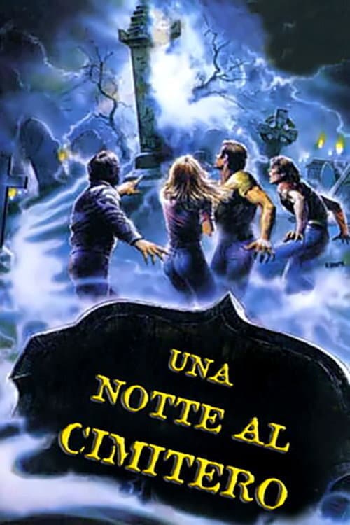 Una notte al cimitero afişi