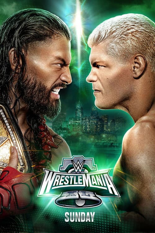 WrestleMania XL Sunday afişi