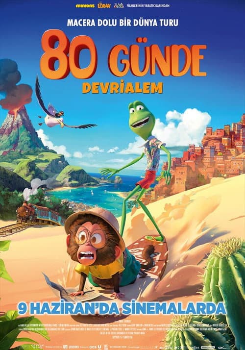 80 Günde Devri Alem afişi