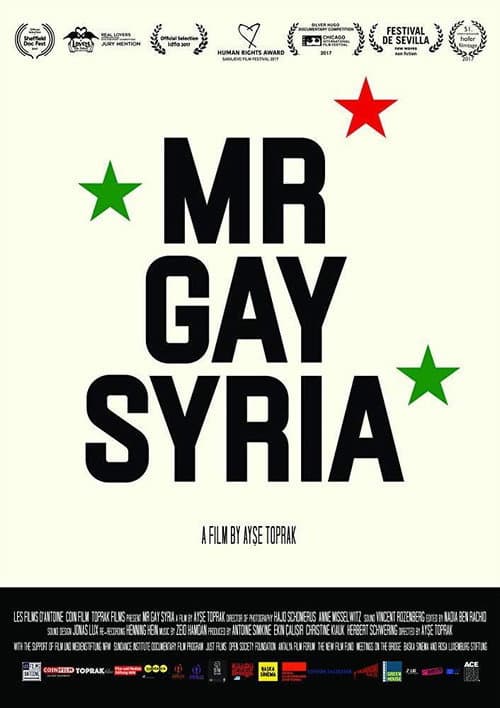 Mr. Gay Syria afişi