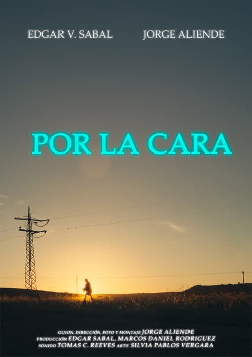 Por la cara afişi