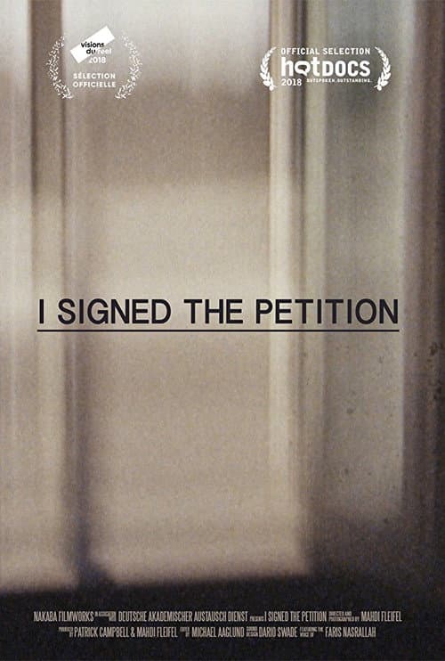 I Signed the Petition afişi