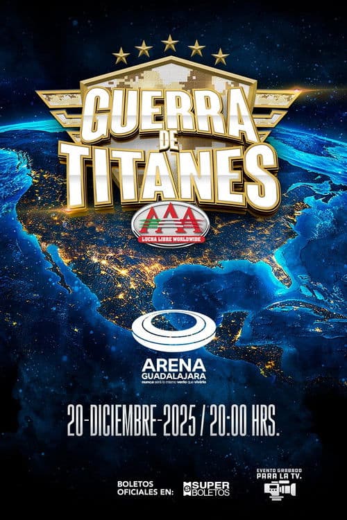 AAA Guerra de Titanes 2025 afişi