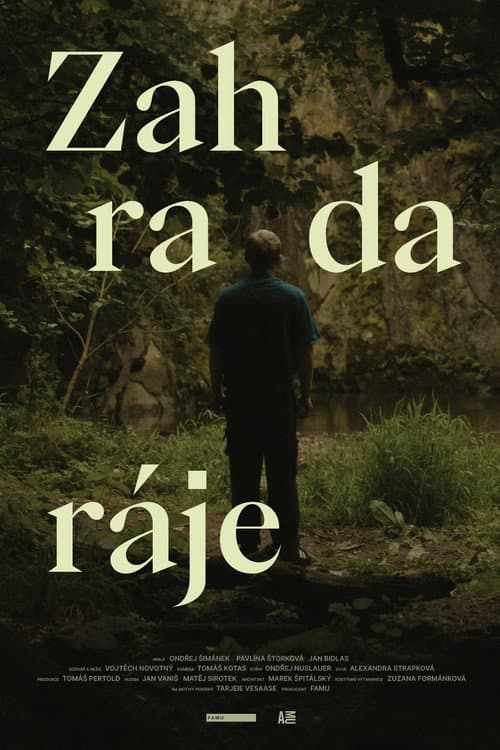 Zahrada ráje afişi