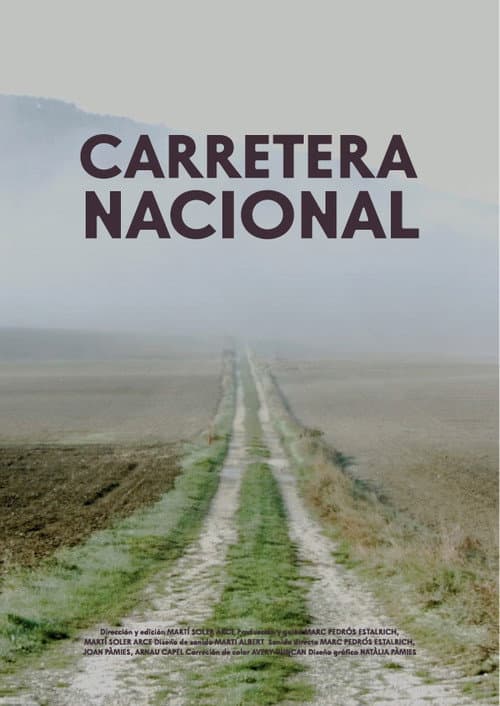 Carretera nacional afişi