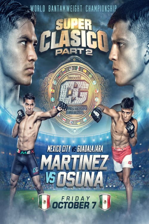 Combate Global 55: Súper Clásico Part II afişi